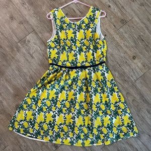 Sleeveless Floral Dress - Perfect for Spring or Summer!